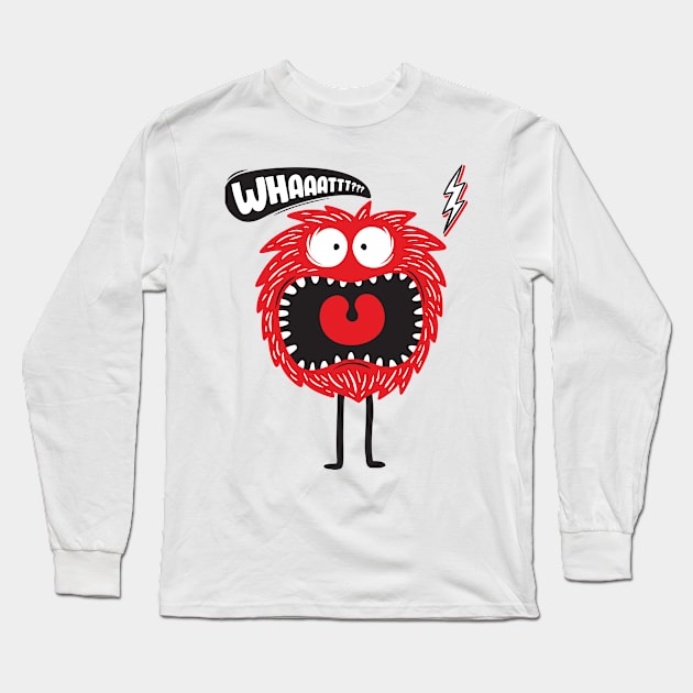 WHAAAT Long Sleeve T-Shirt by OTMAN